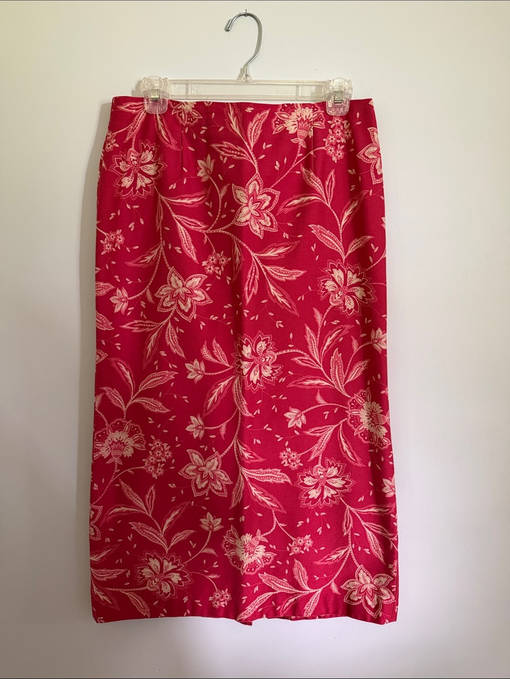Talbots floral skirt sz 10